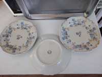 3 антикварные тарелки