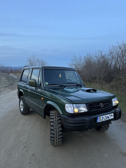 Hyundai Galloper/Mitsubishi Pajero 2.5TDI, 4x4, inmatriculat.