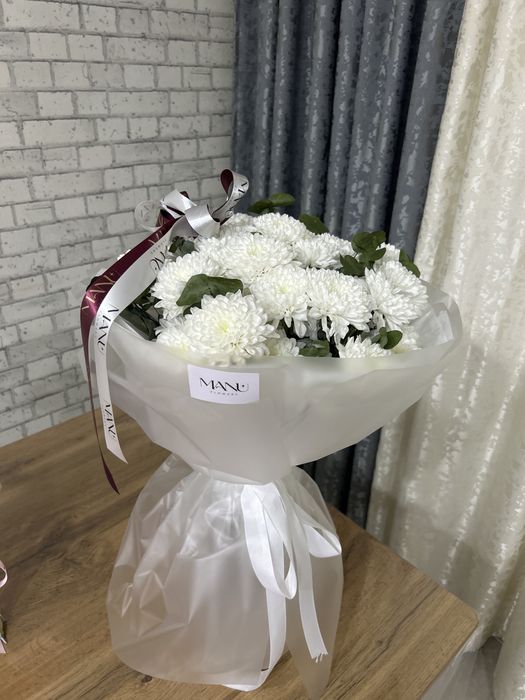 Белые Хризантемы