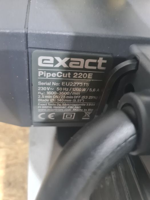 Firastrau, dispozitiv de taiat tevi  Exact PipeCut 220E