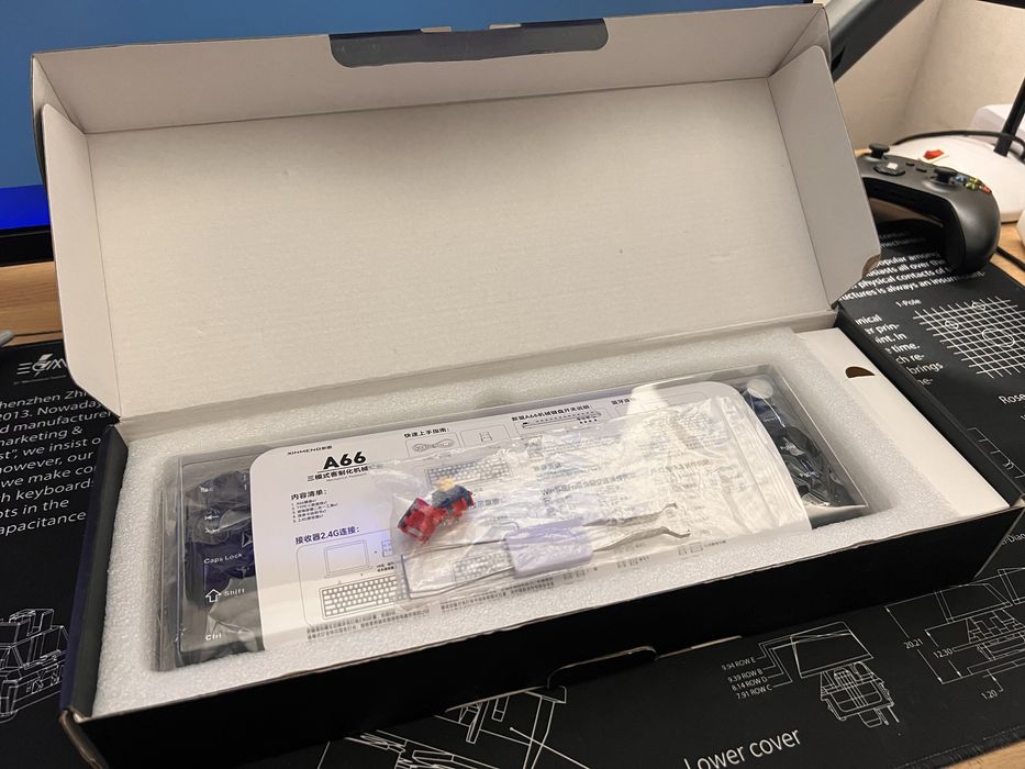 Клавиатура Xinmeng A66 (Кастомная, Modded)