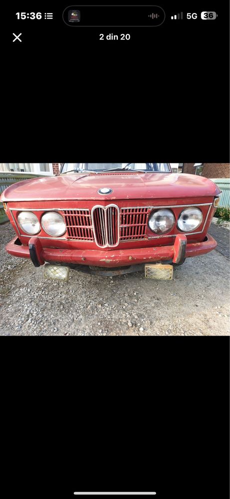 Vănd bmw 1800 1967