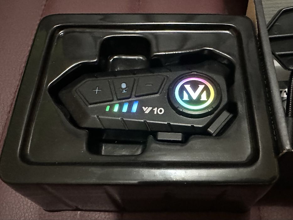 Чисто нов интерком/слушалка за моторна каска Y10