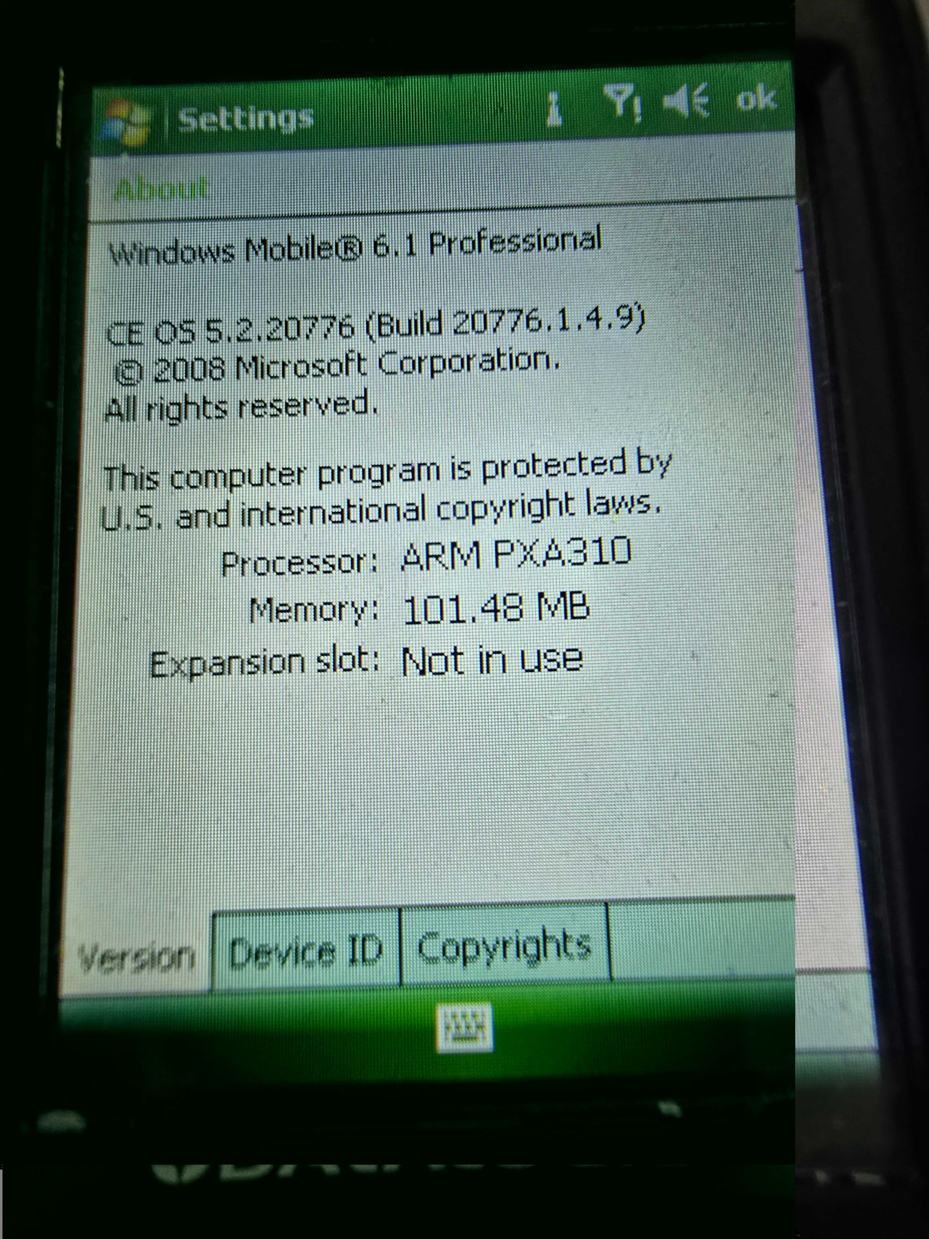 terminal cu Scanner cod de bare Datalogic Memor