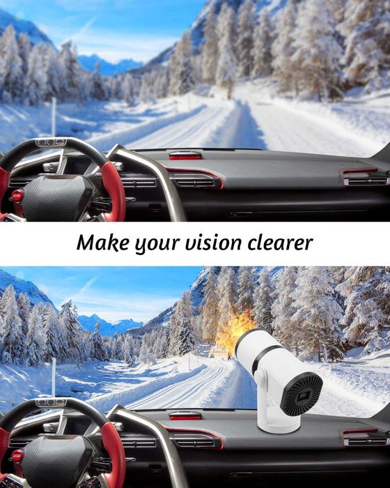 12V автомобилен отоплител и вентилатор,размразяване и обдухване. 2 в 1