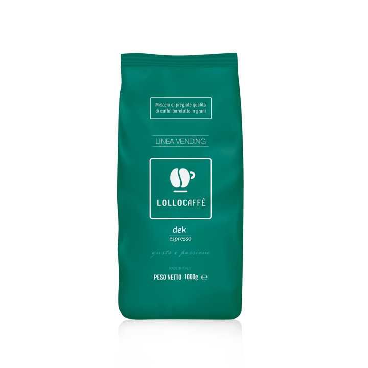 Кафе на зърна "GRANBAR" на марката Lollo Caffé, 1kg.