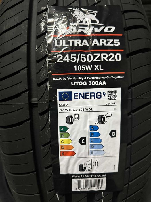 Нови летни гуми ARIVO ULTRA ARZ5 245/50R20 105W XL НОВ DOT