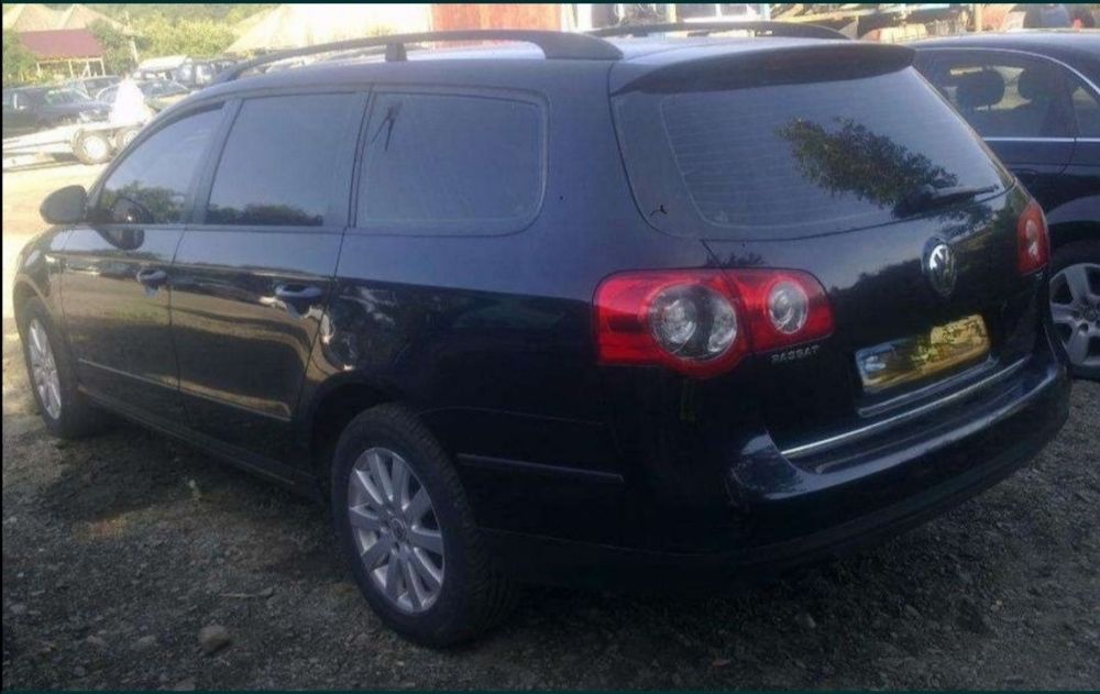 Bara spate vw passat b6 break / combi negru LC9X
