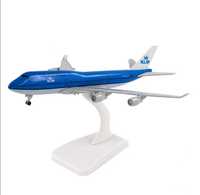 Macheta avion KLM B747 / metal / 20 cm