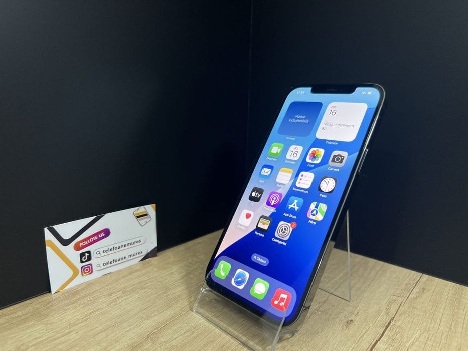 iPhone 12 Pro Max 256Gb Graphite Second-Hand Bun 3 ani garanție, Telef