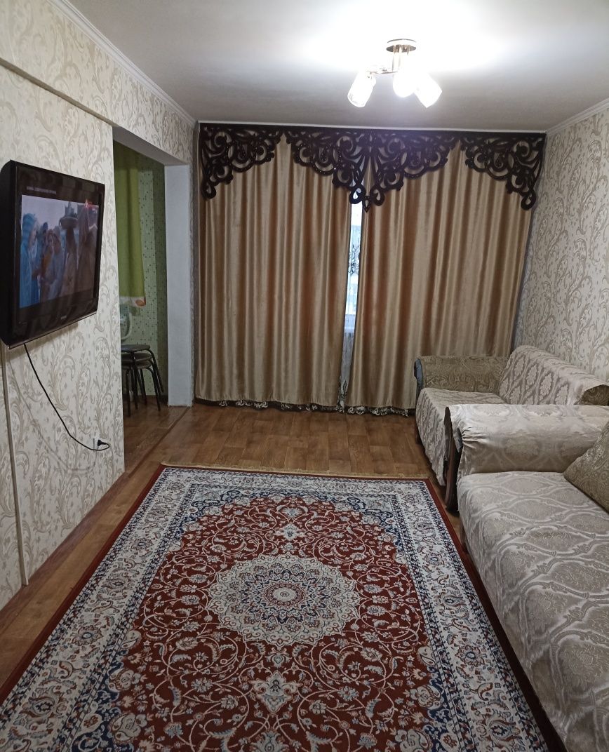 Квартиры 1 и 2 ком посуточно в центре мик.Шашубая Wi - Fi