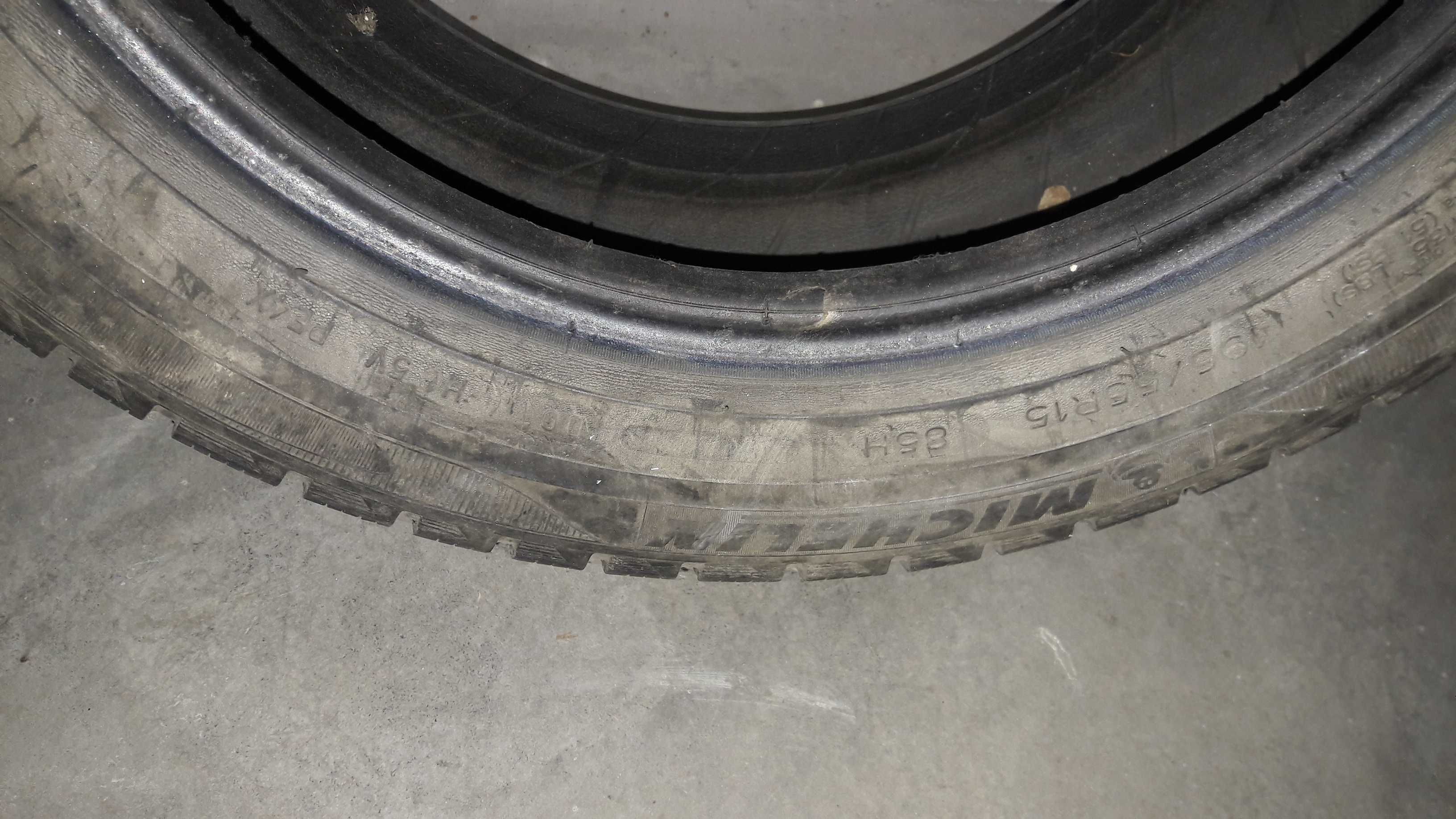 Зимни гуми  Falken Eurowinter 195/65R15 и Michelin Alpin 195/55R15