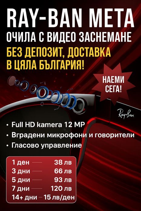 Ray-Ban Meta под наем