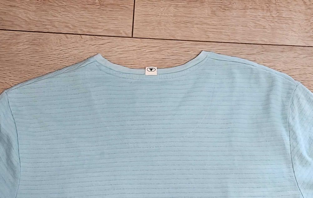 Tricou Tom Tailor, turcoaz, bărbați, mărimea L