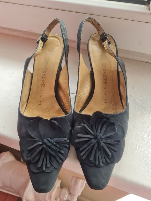 Продам кожаные черные туфли Peter Kaizer