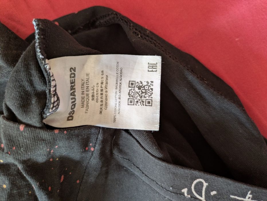 Tricou dsquared 2 xs/s