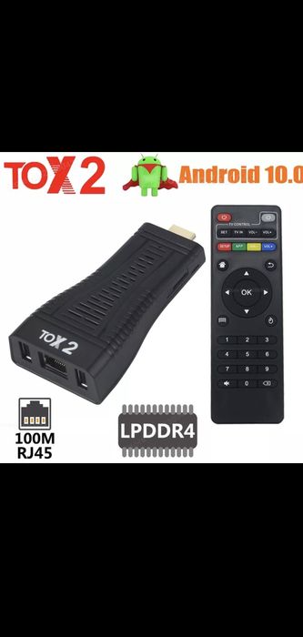 Tox 2 Tv stick android 10