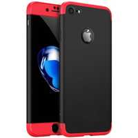 Husa pentru Apple iPhone 6/6S, GloMax 360 Negru-Rosu