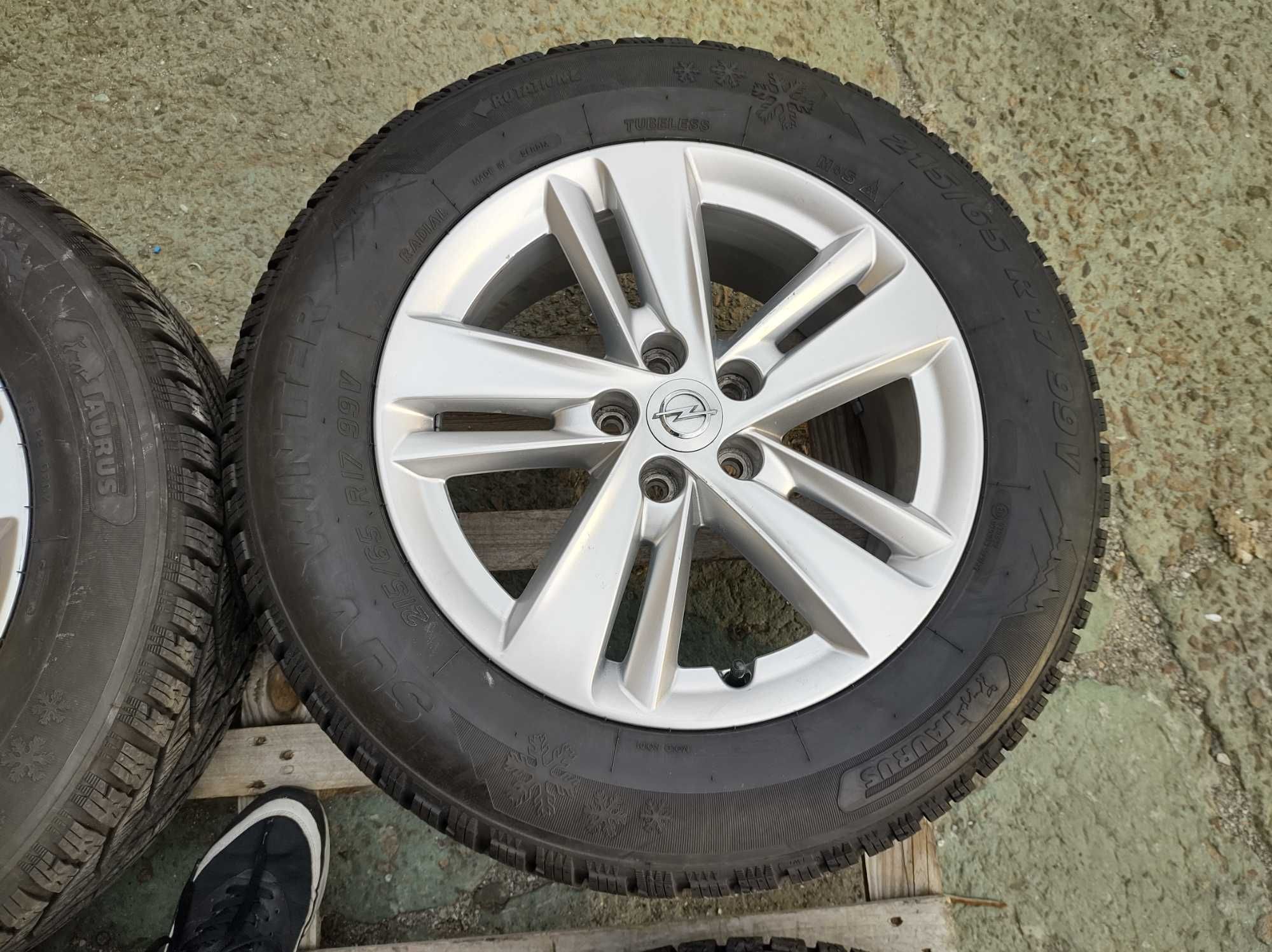 17" джанти 5х108 Opel Grandland X 7J et42 215/65/17 Taurus 2019г 6-7мм