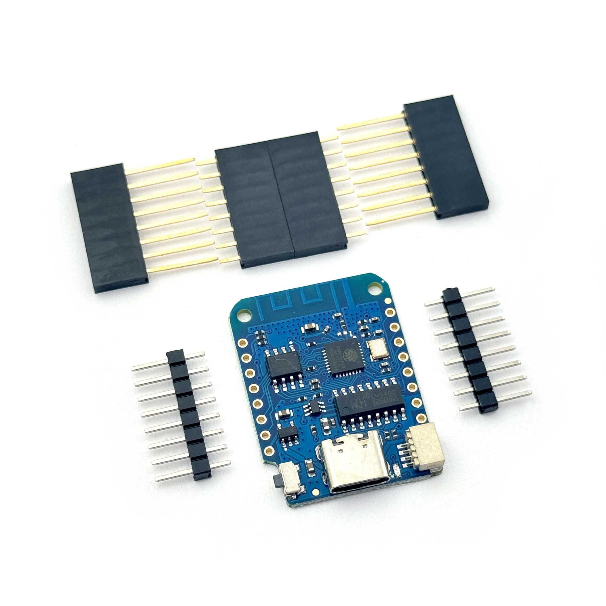 Wemos D1 Mini V4.0 (ESP8266 + 4MB flash) – Wi-Fi модуль для IoT