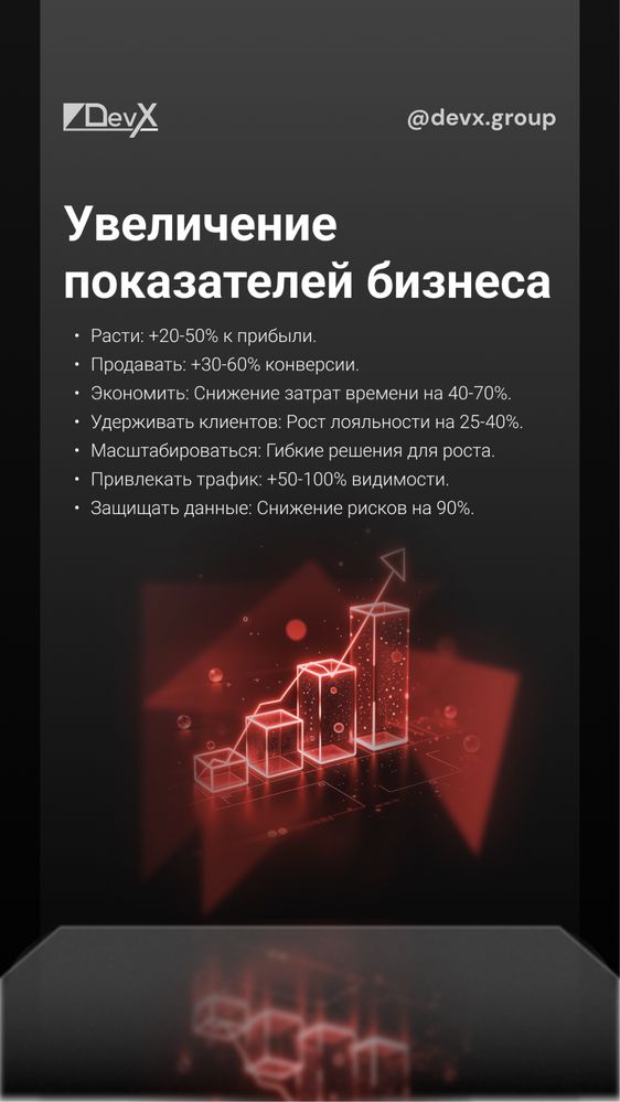 ** Создаём сайты для вашего бизнеса | DevX Group*