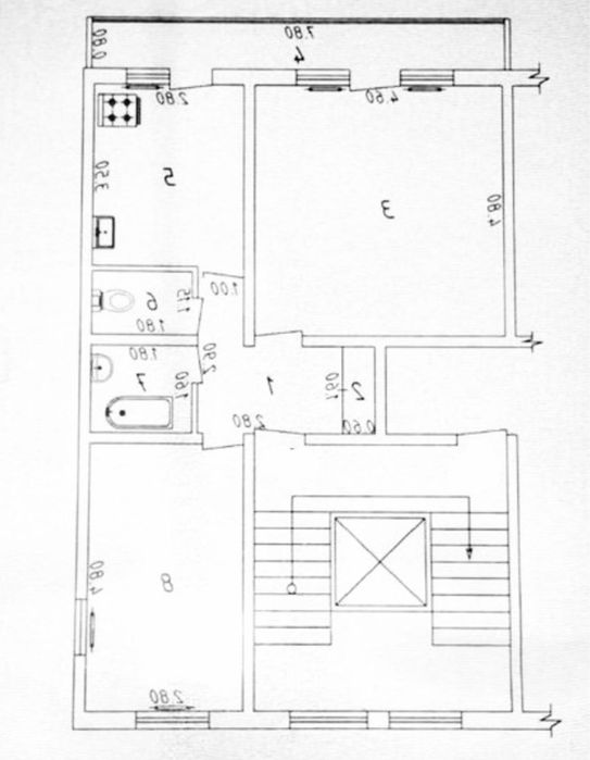 Продаю квартиру в Яккасарайском районе 2х комнатная