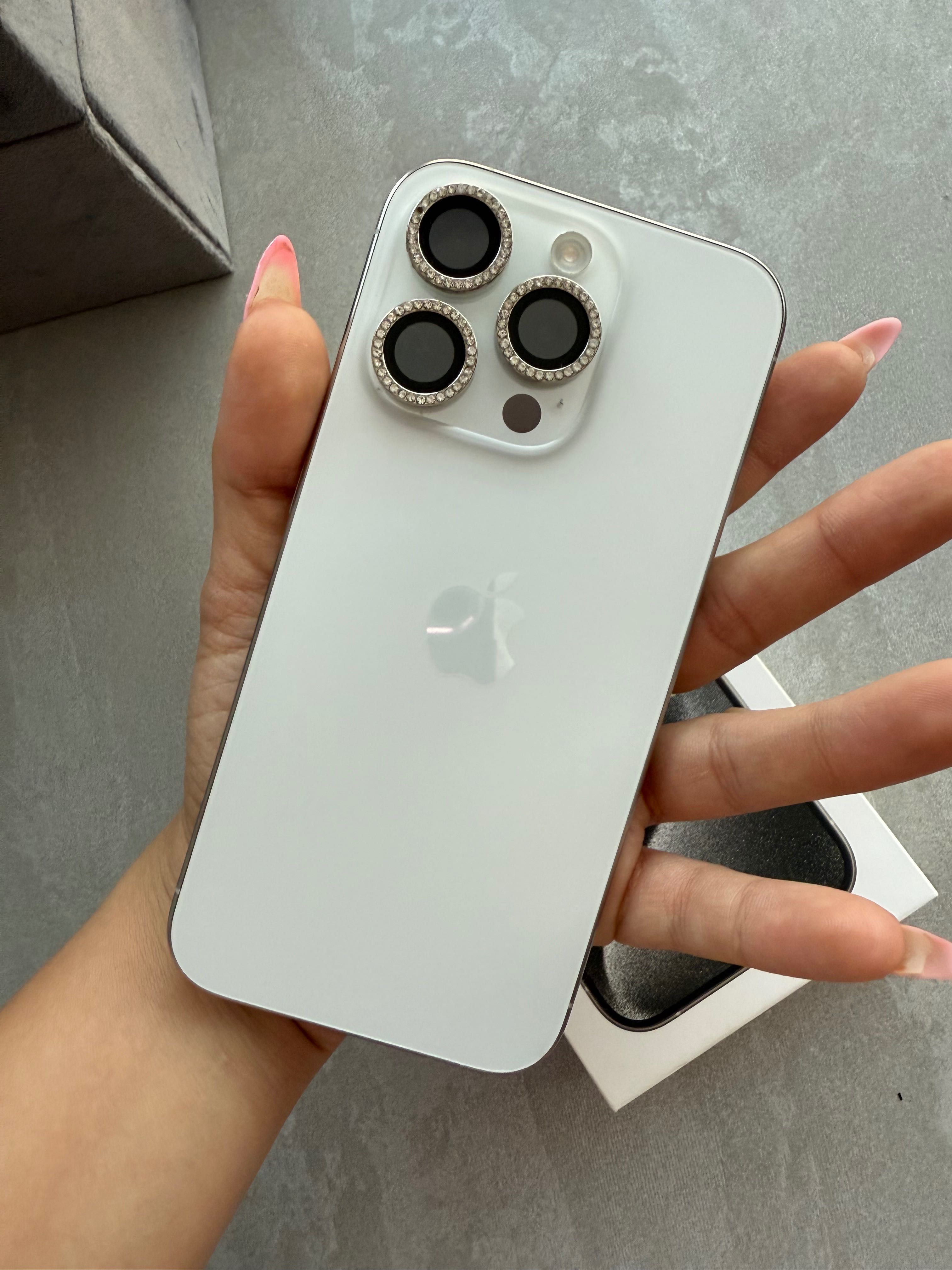 iPhone 15 pro, White Titanium, 128GB