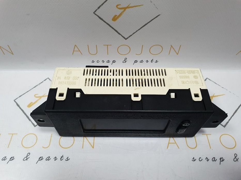 Display  OPEL ASTRA G Estate F35_, T98 1998 - 2009 1.6 16V X 16 XEL, Z 16 XE  24418957