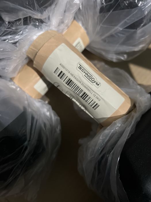 Pachet TechnoGym KETTLEBELL /Gantera Hexagonala 12 buc