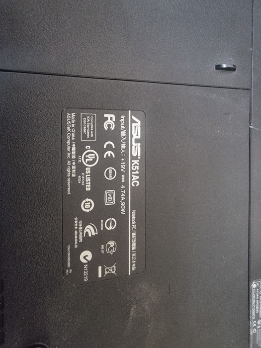 Лаптопи за части acer aspire 5742 asus K51AC