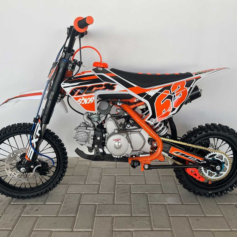 Motocicleta cross 125cc NCX CRX 4T benzina 14/12" portocaliu
