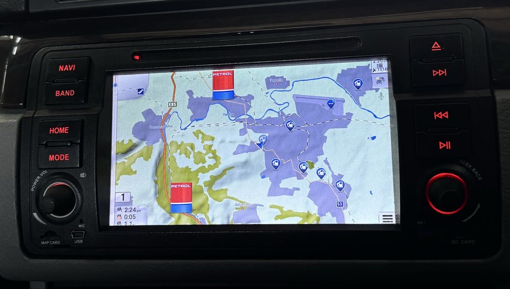 Перфектна андроид навигация за бмв Е46 / 4GB
