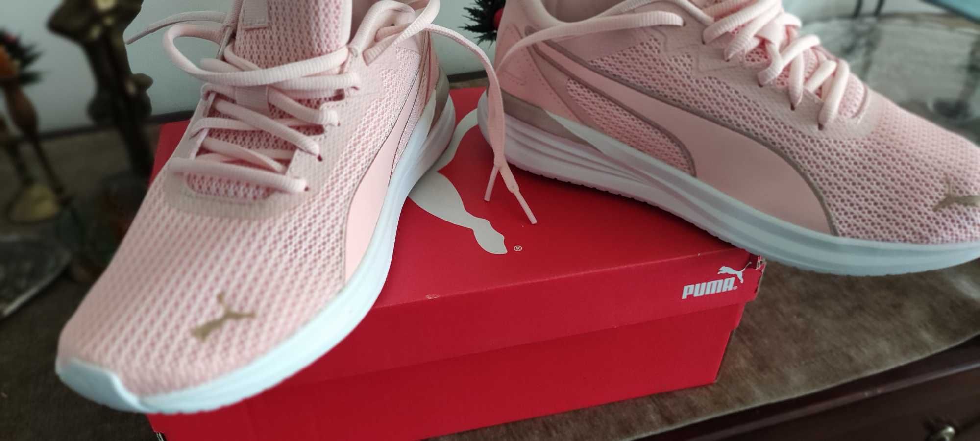 Маратонки PUMA пеликаново розови