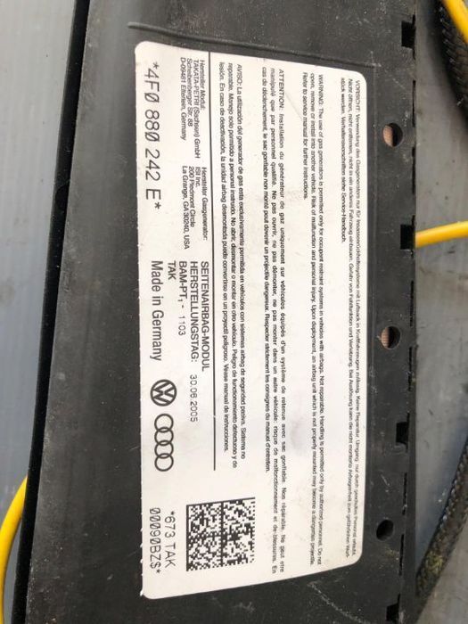 airbag scaun dreapta audi a6 4f