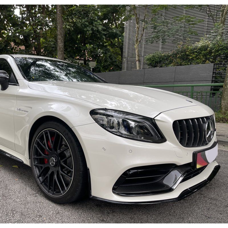Преден Спойлер за Mercedes C-Class (W205) (2013-2021) AMG Line C63