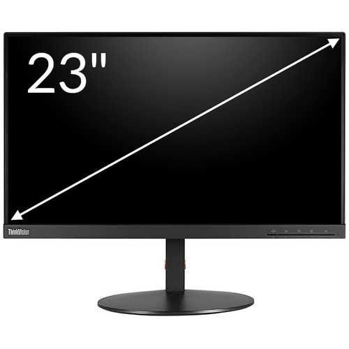 Монитор Lenovo ThinkVision T23i-10 1920x1080 с 12 месеца гаранция