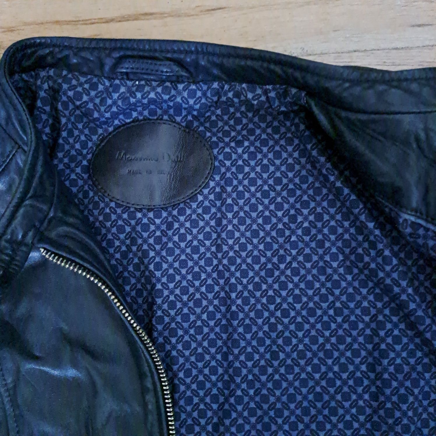 Massimo dutti дамско кожено яке