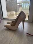 Остри обувки на ток Stiletto