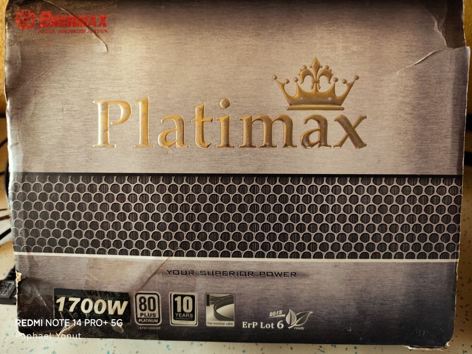 Sursa calculator PC modulara 750w Corsair hx 750 și Platimax 1700w