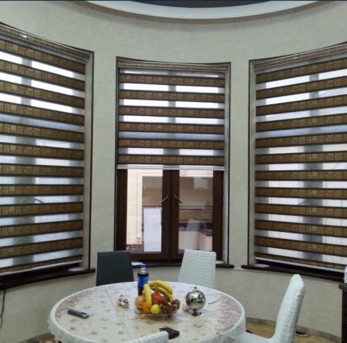 Rolo жалюзи жалузи комбо фото плисе французкий перла 
Kombo  жалюзи 
G