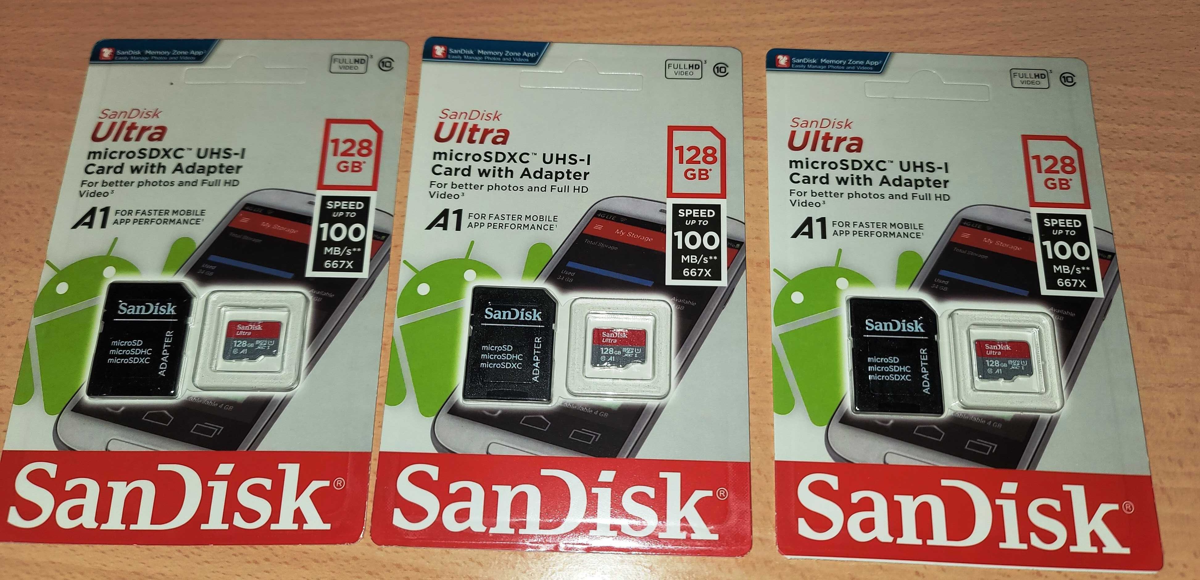 SD memory  Карта памет Sandisk Ultra 128GB
