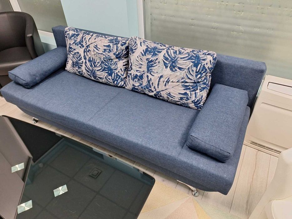 Диван текстил с функция сън