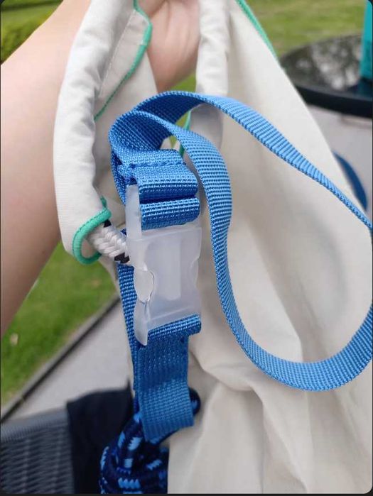 Sacoșă de cumpărături brodată cu lanț japonez ball chain