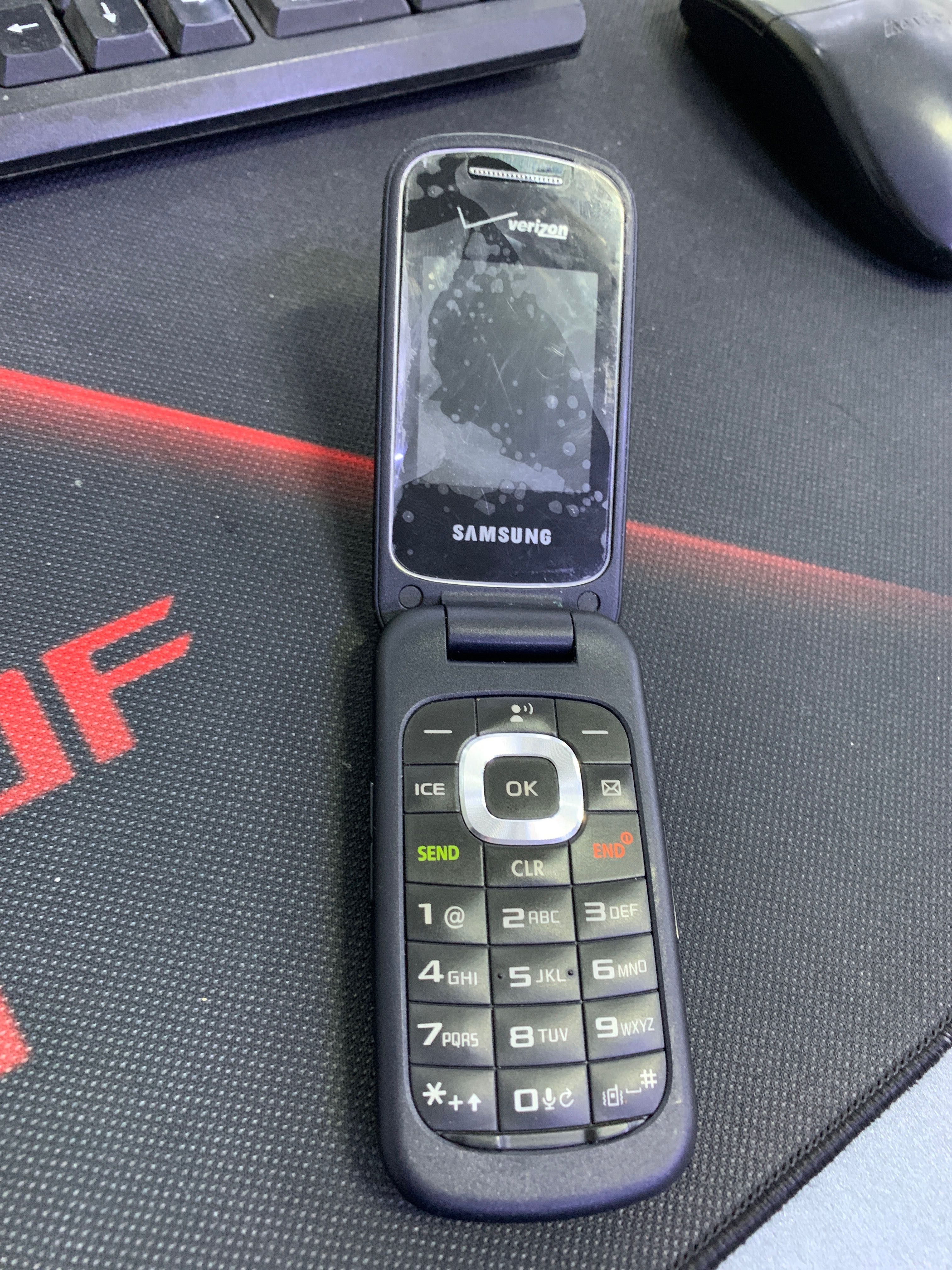 Сотовый телефон Samsung B311V (Verizon) 100% оригинал CDMA  чёрный