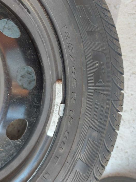 Jantă si cauciuc de rezerva 185/65 R15 88T Pirelli