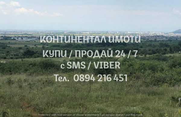 Панорамен парцел 570м2 до нови къщи в с. Марково - код 17525