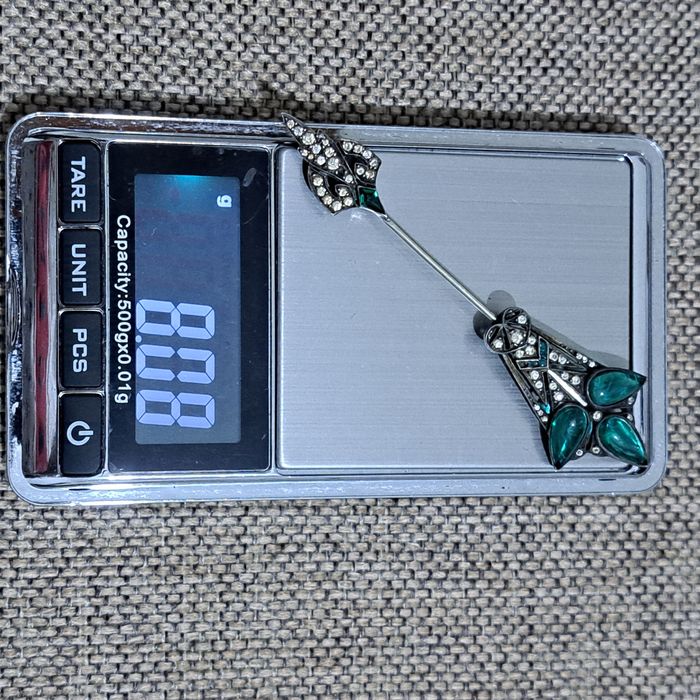 Brosa vintige argint 925