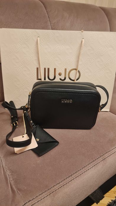 Дамска чанта, нова, черна, Lui Jo, в оригиналната опаковка