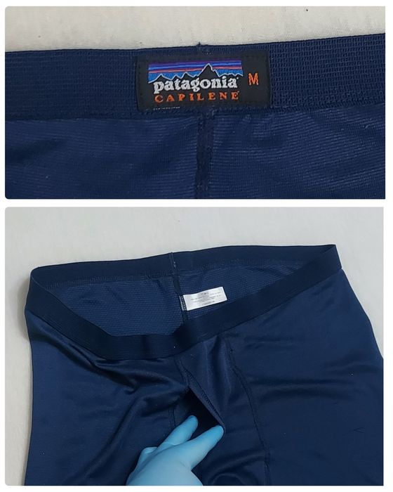 Pantaloni funcționali Patagonia Capilene Thermal Weight - nr. M (men)