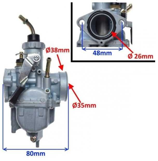 Carburator Yamaha YBR 125cc